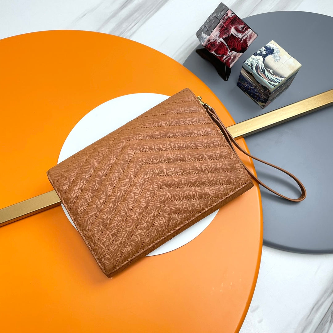 YSL Matelassé Flap Pouch