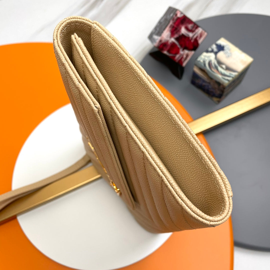 YSL Matelassé Flap Pouch