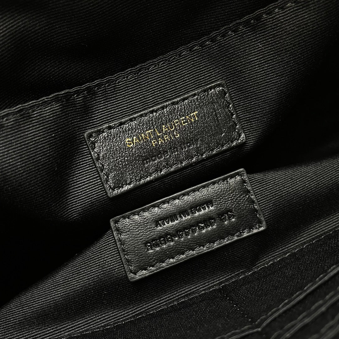 YSL Matelasse Strap Clutch Bag