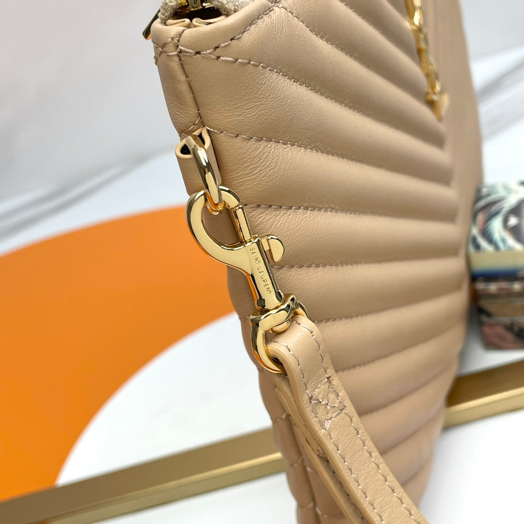 YSL Matelasse Strap Clutch Bag