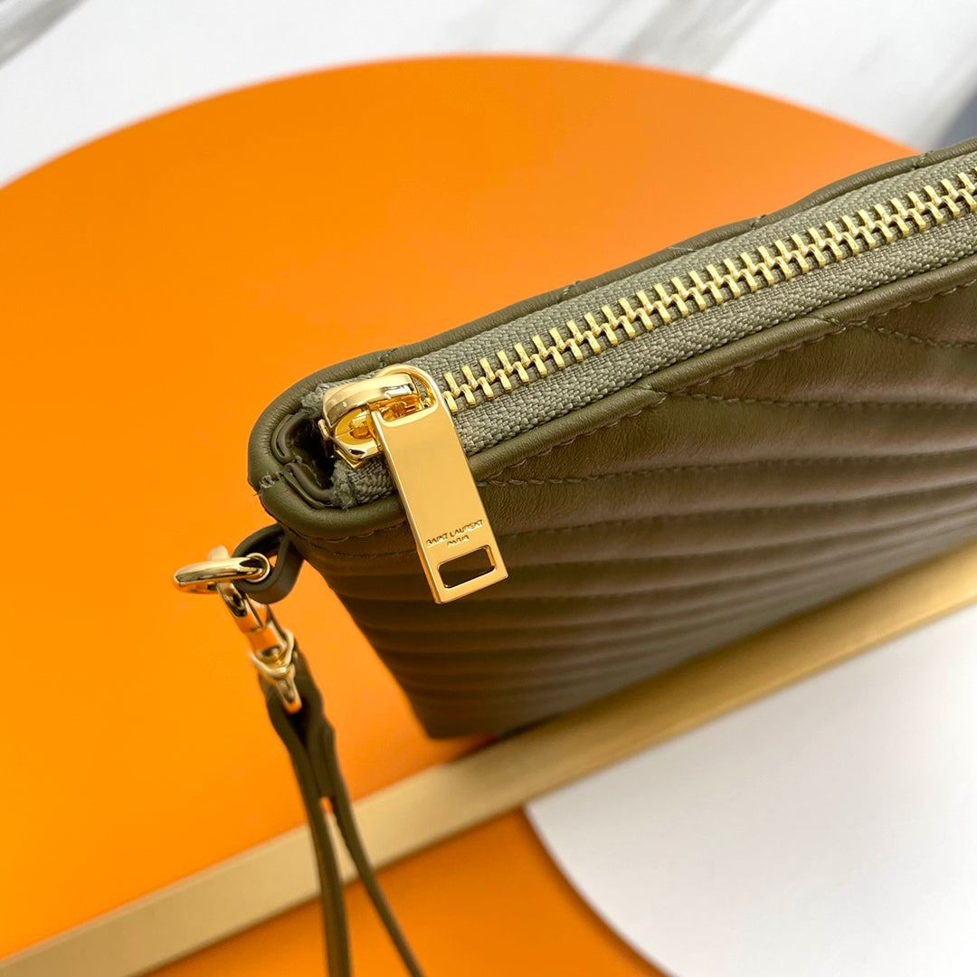 YSL Matelasse Strap Clutch Bag