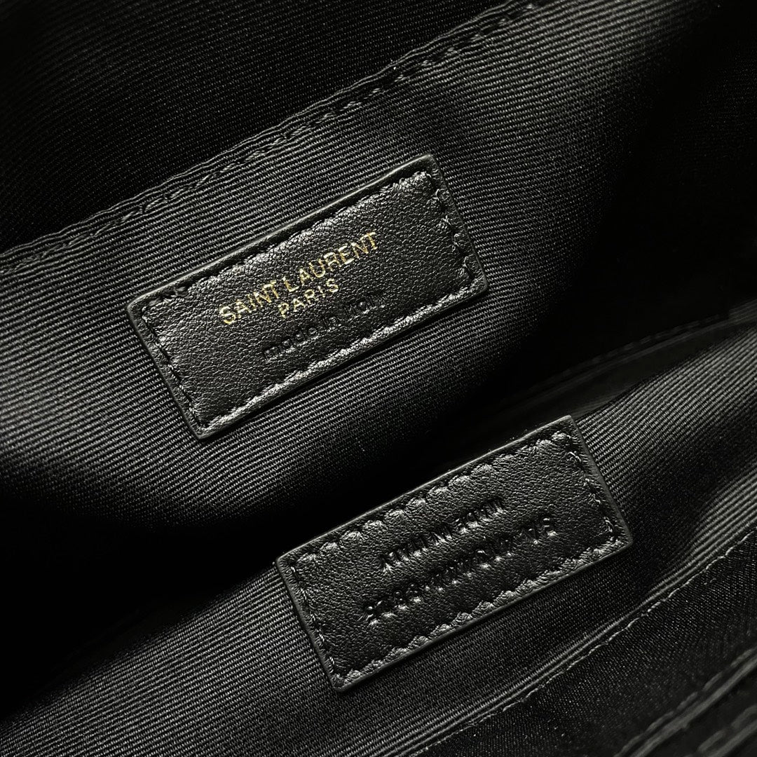 YSL Matelasse Strap Clutch Bag