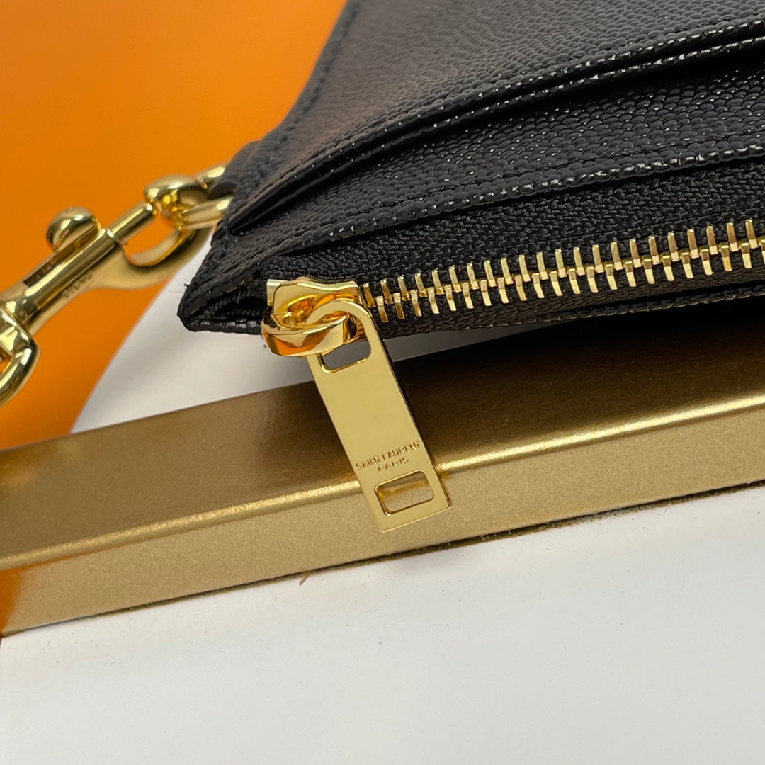 YSL Matelasse Strap Clutch Bag