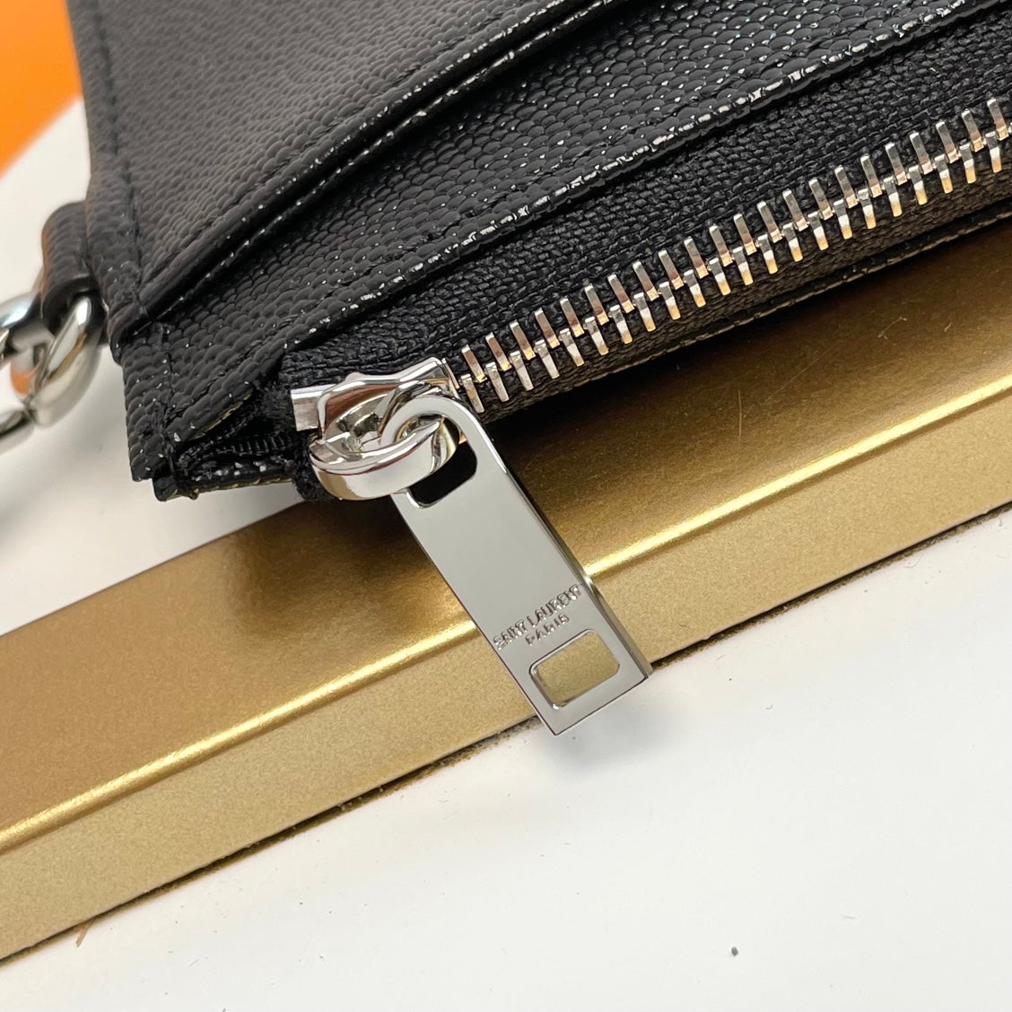 YSL Matelasse Strap Clutch Bag