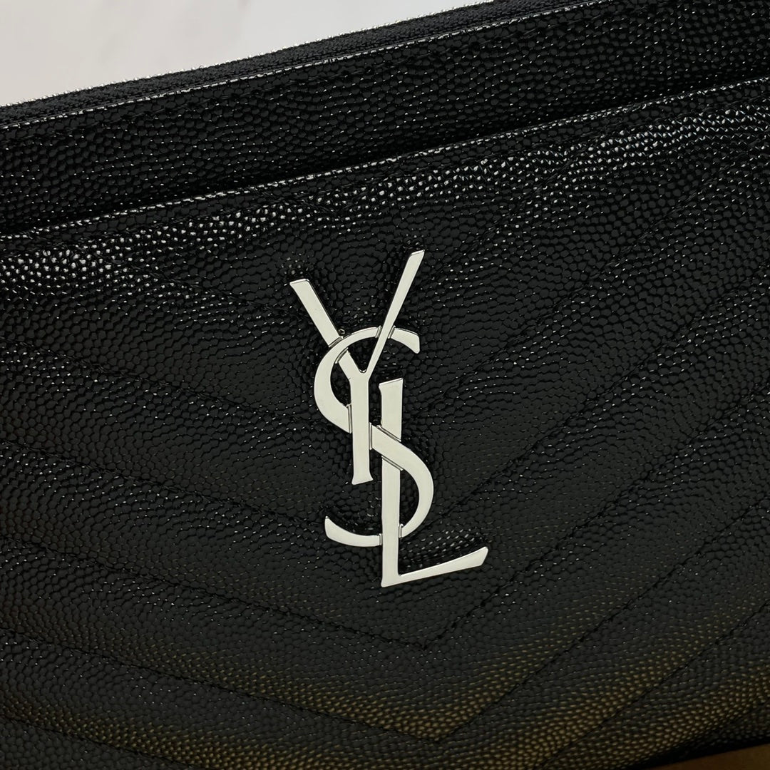 YSL Matelasse Strap Clutch Bag