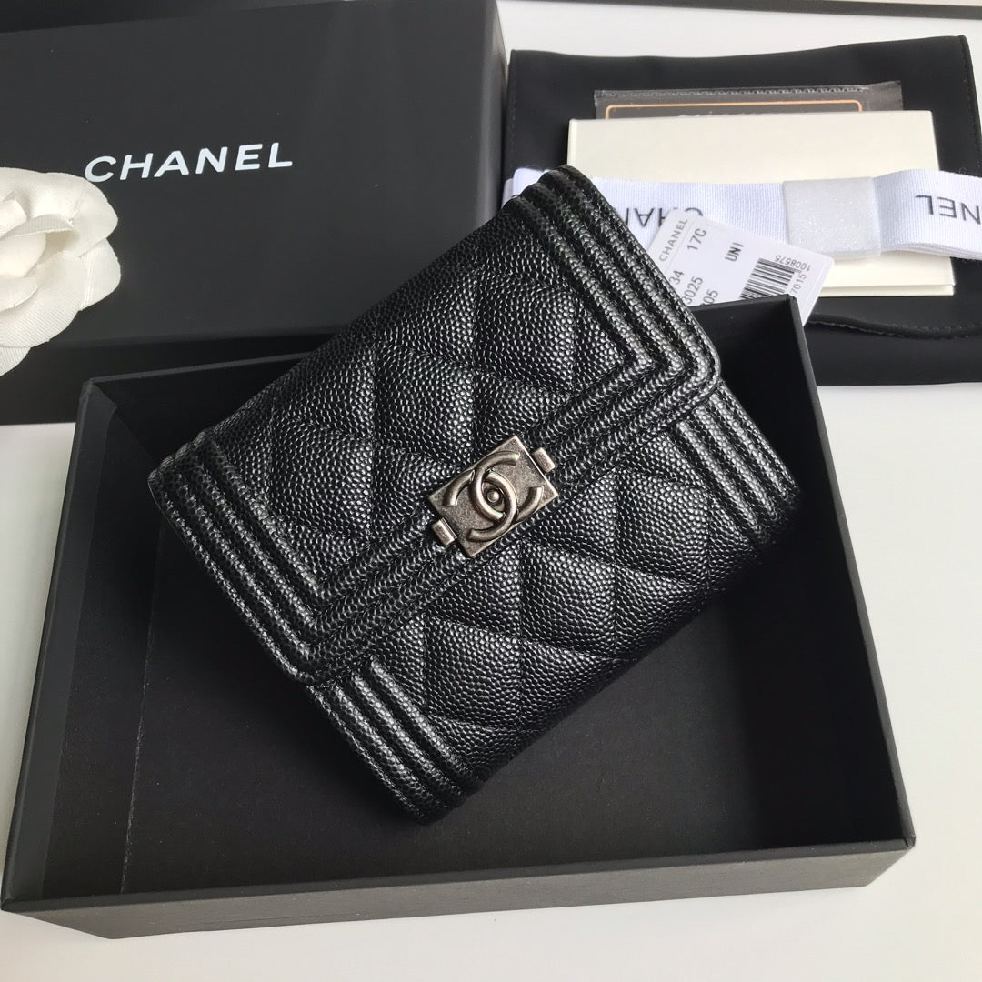 Chanel Le Boy Small Flap Wallet