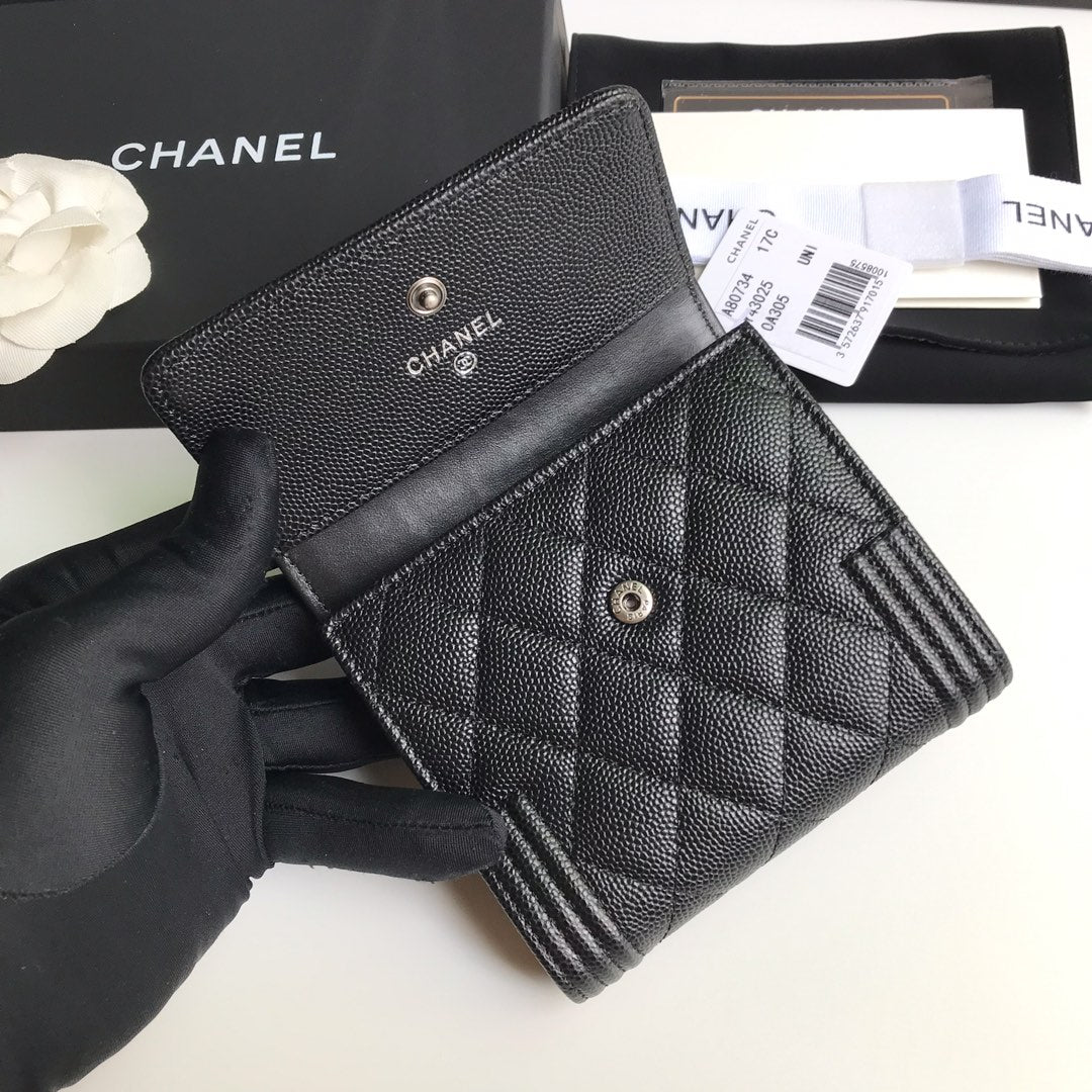 Chanel Le Boy Small Flap Wallet