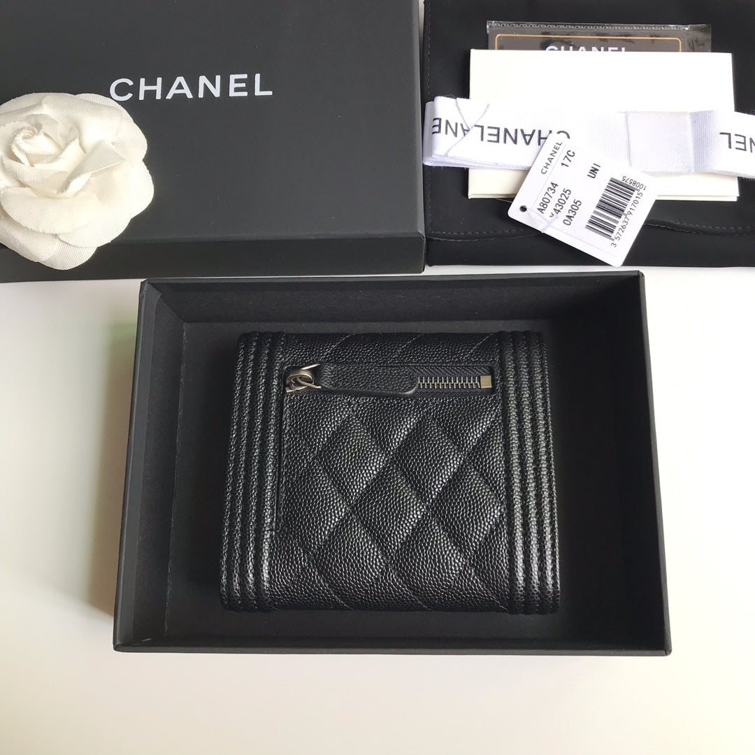 Chanel Le Boy Small Flap Wallet