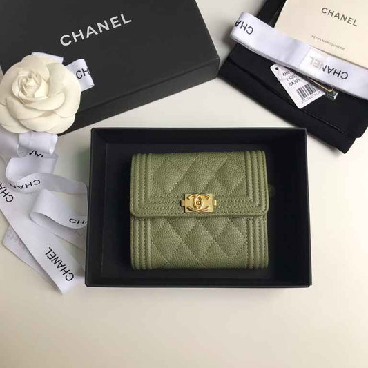 Chanel Le Boy Small Flap Wallet