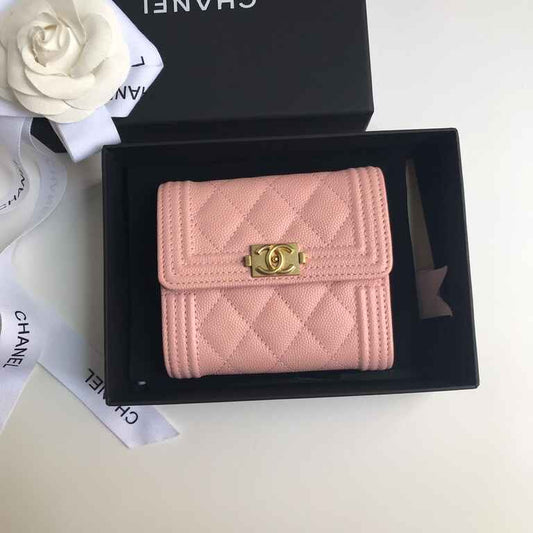 Chanel Le Boy Small Flap Wallet
