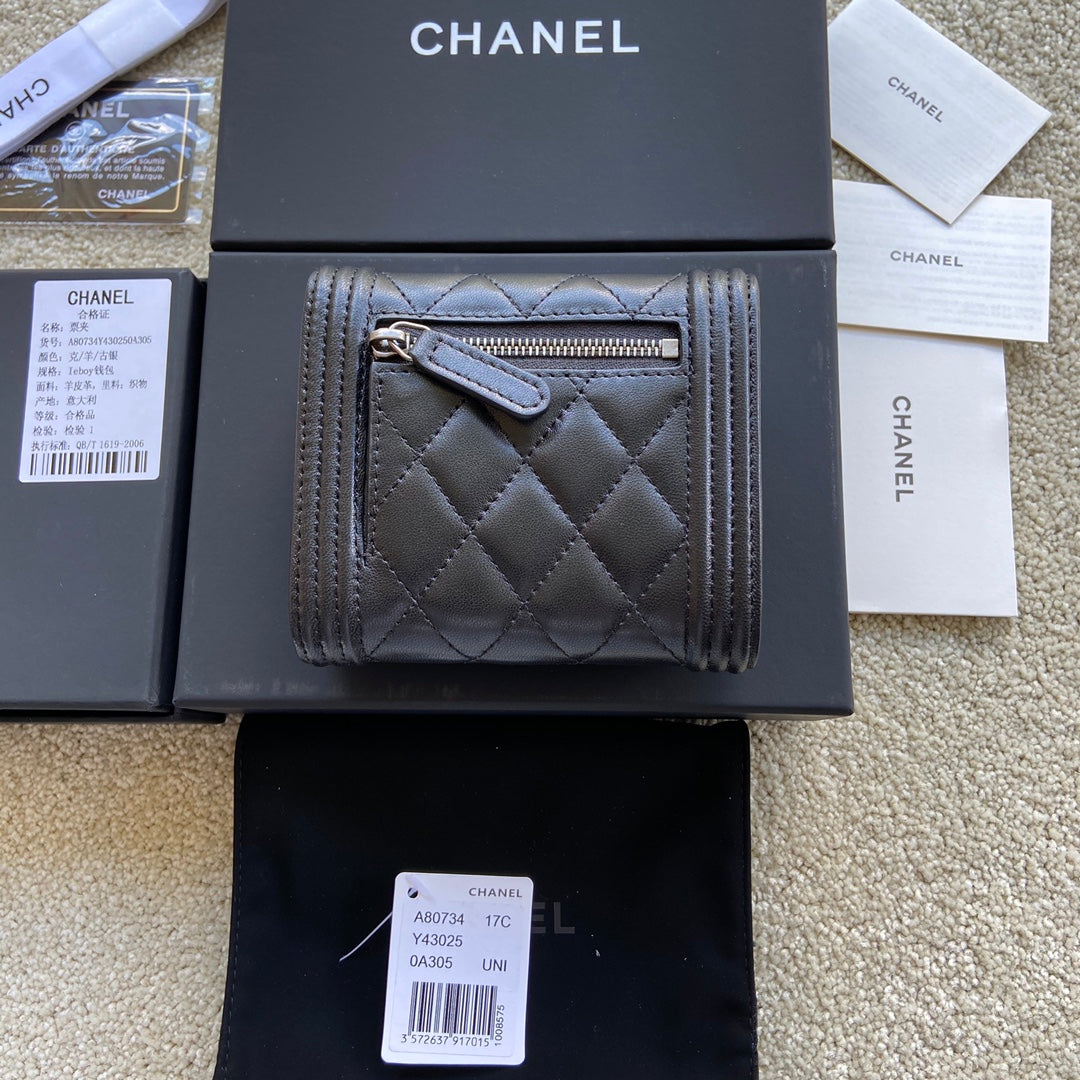 Chanel Le Boy Small Flap Wallet