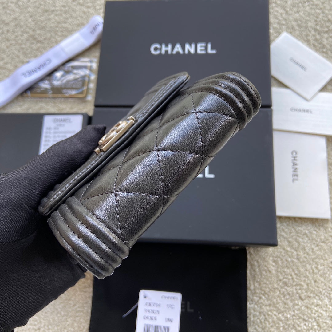 Chanel Le Boy Small Flap Wallet