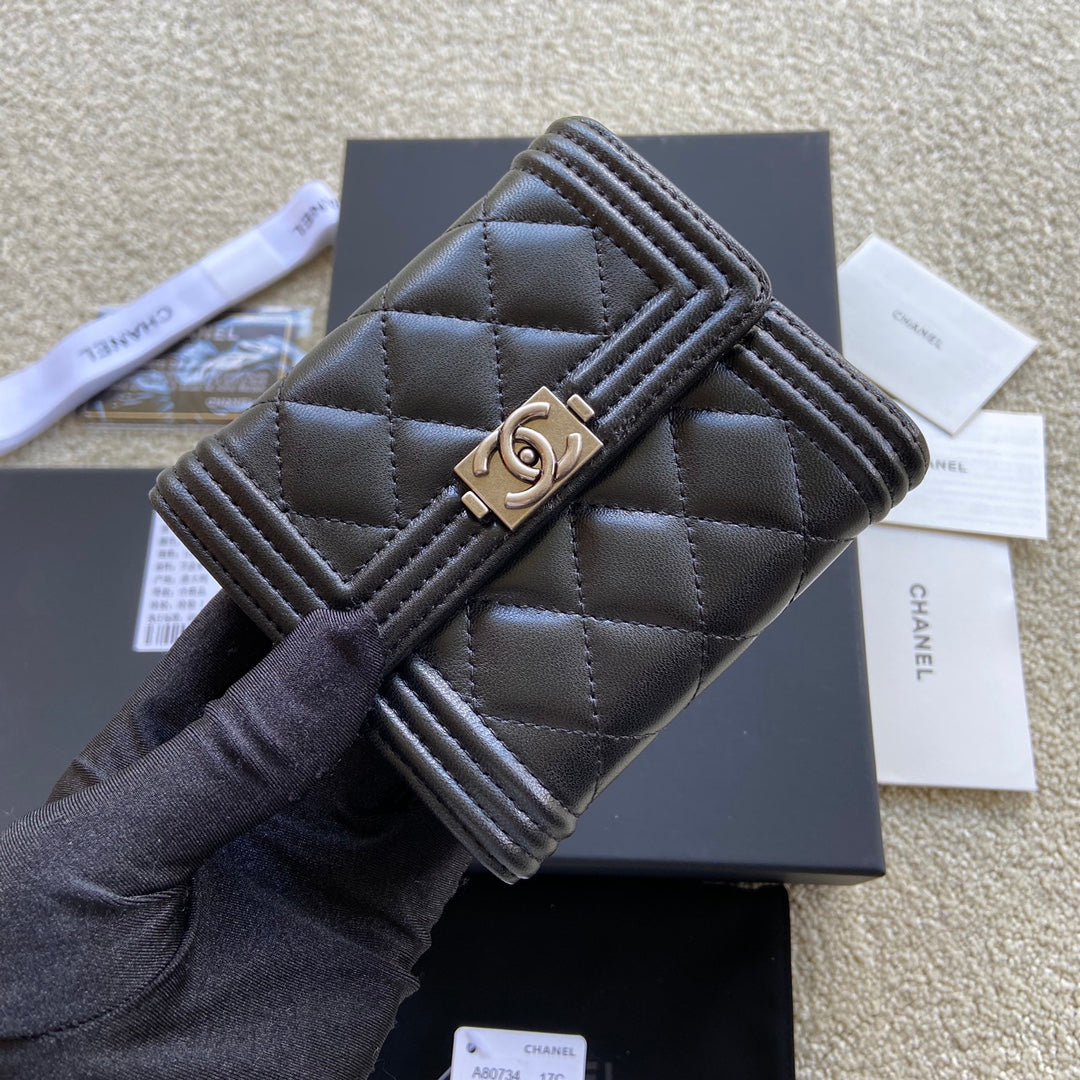Chanel Le Boy Small Flap Wallet