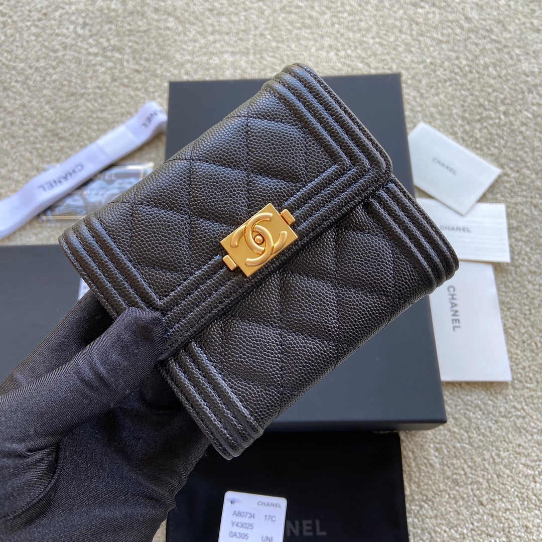 Chanel Le Boy Small Flap Wallet