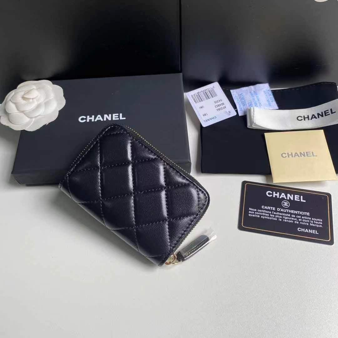 Chanel Zipper Coin Purse