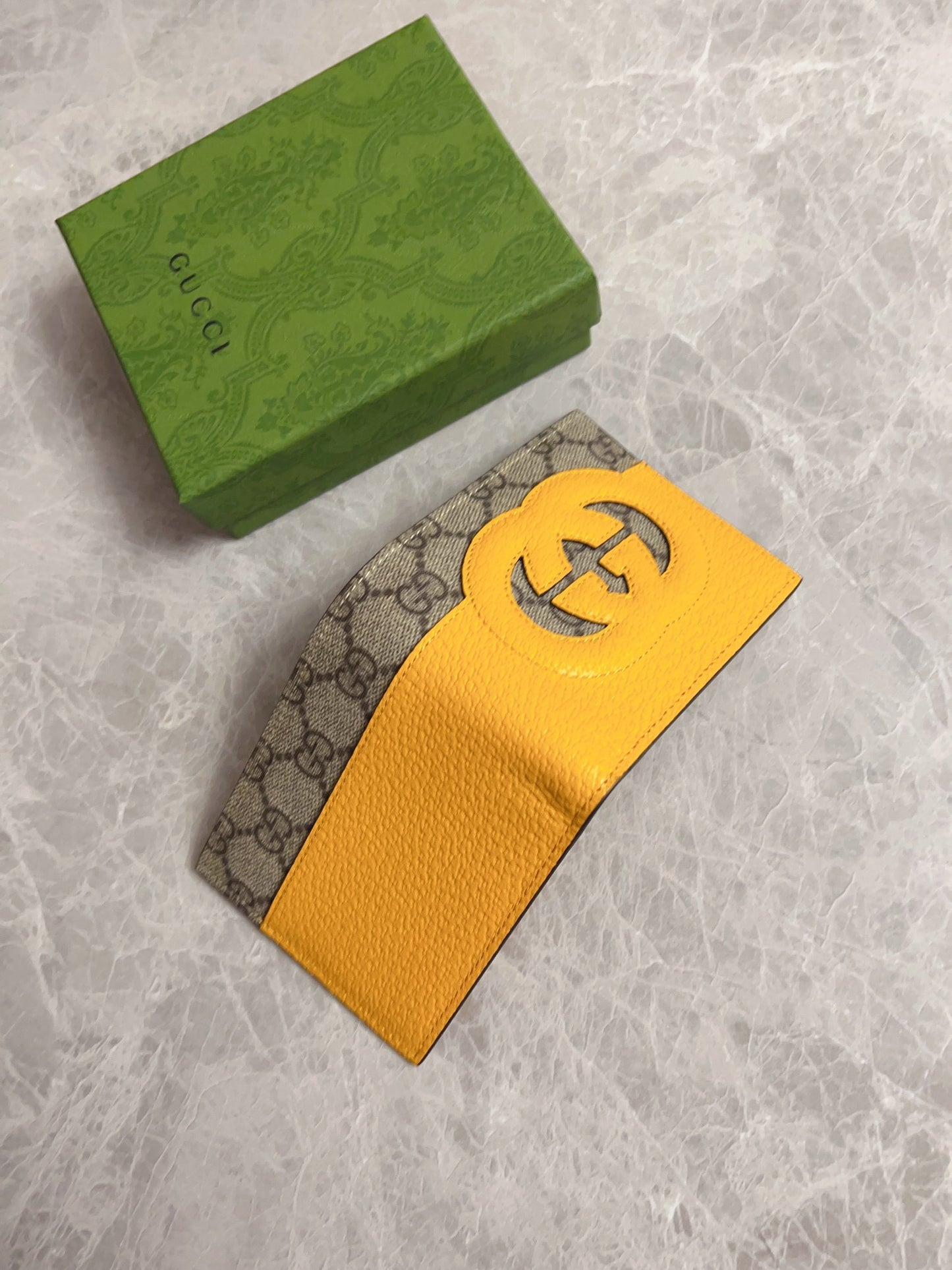 Gucci Wallet With Cut-Out Interlocking G