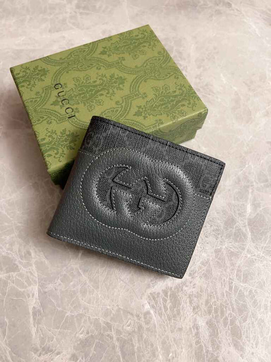 Gucci Wallet With Cut-Out Interlocking G