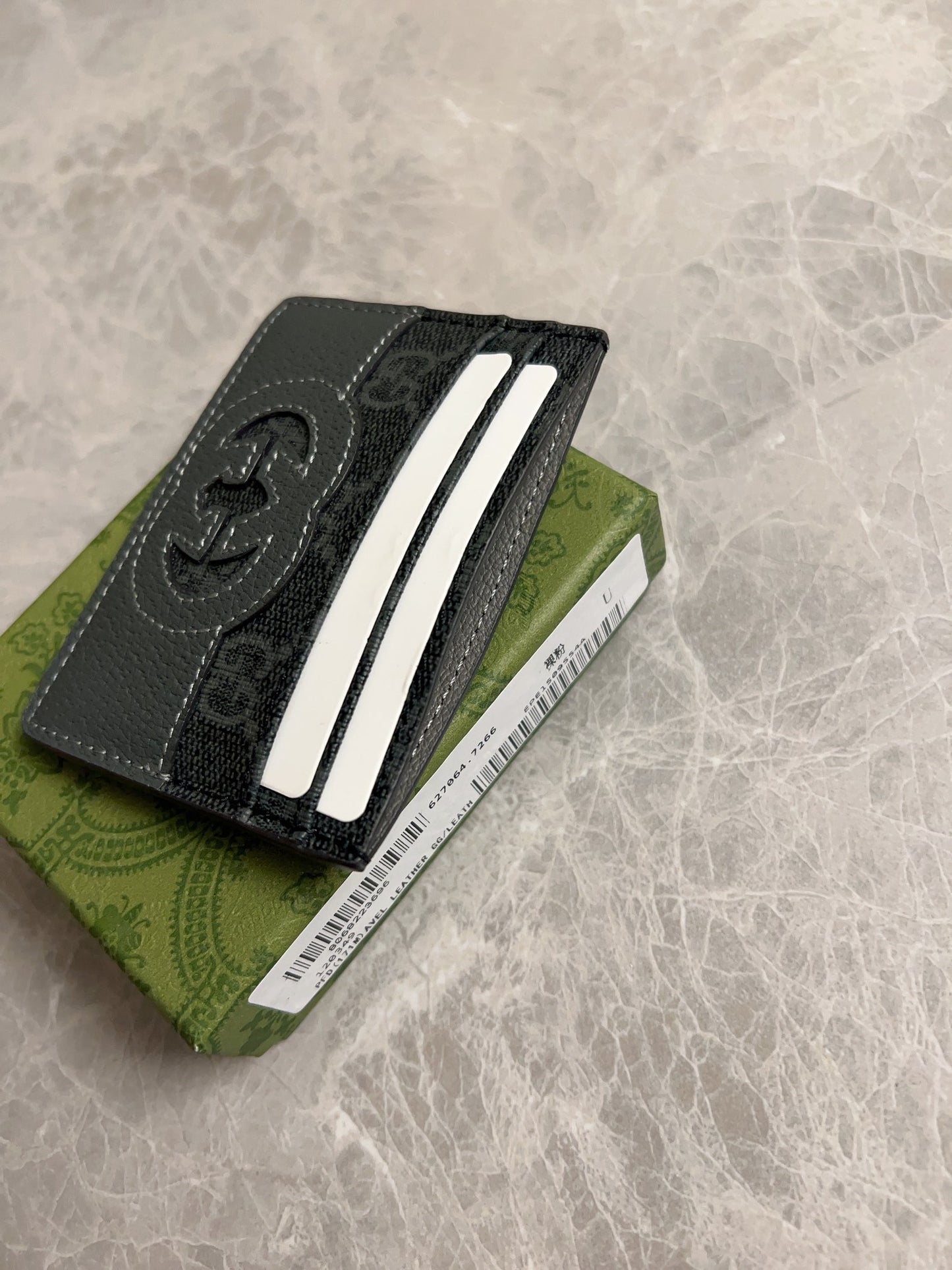 Gucci Card Case With Cut-Out Interlocking G