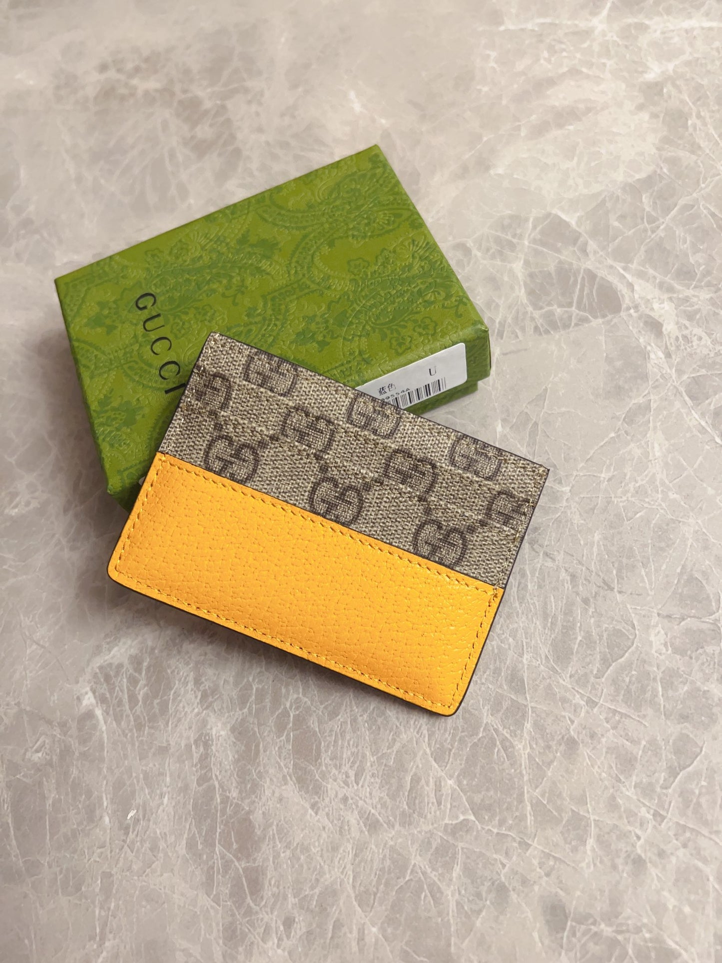Gucci Card Case With Cut-Out Interlocking G