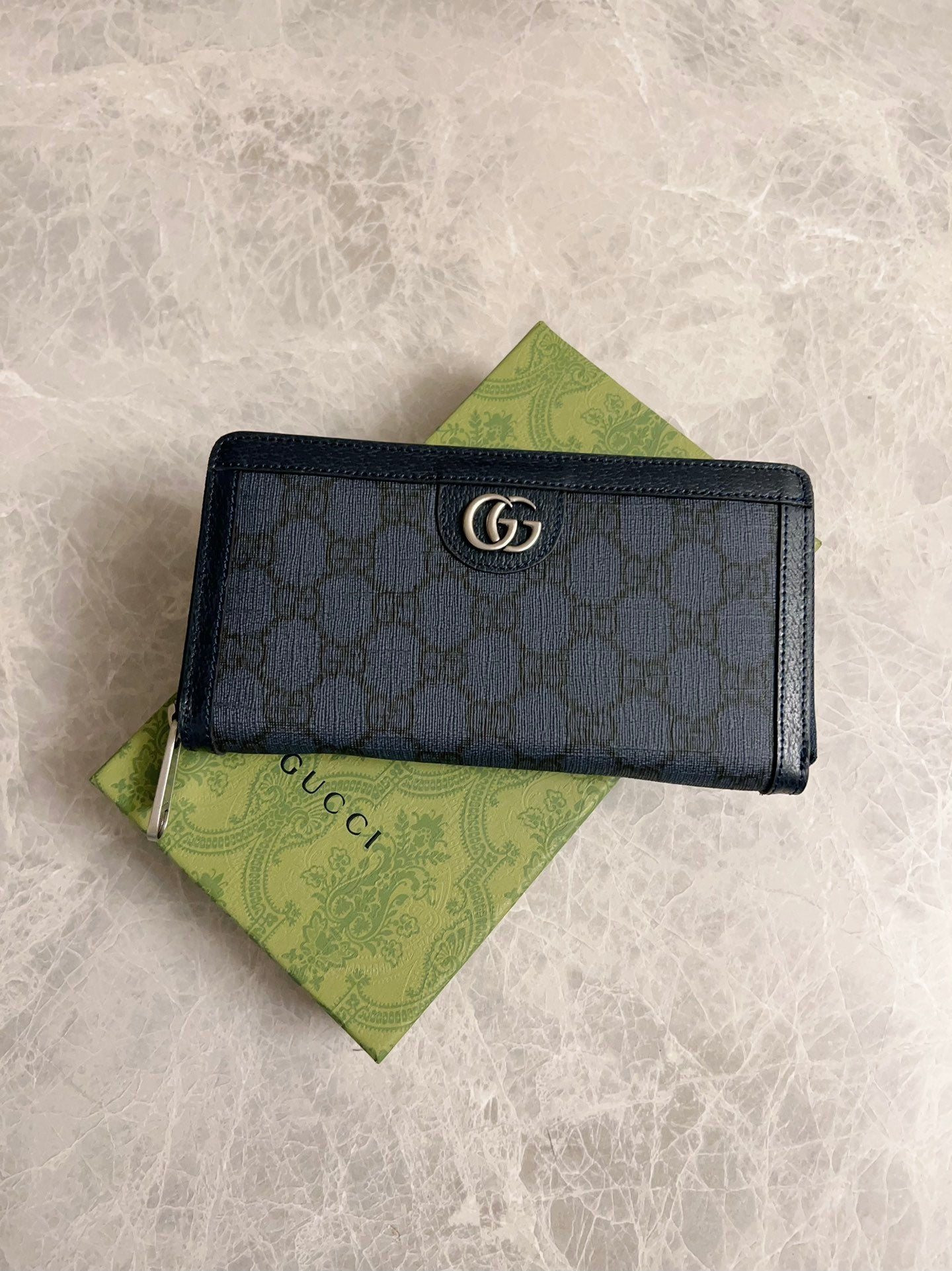 Gucci Ophidia Zip Around Wallet