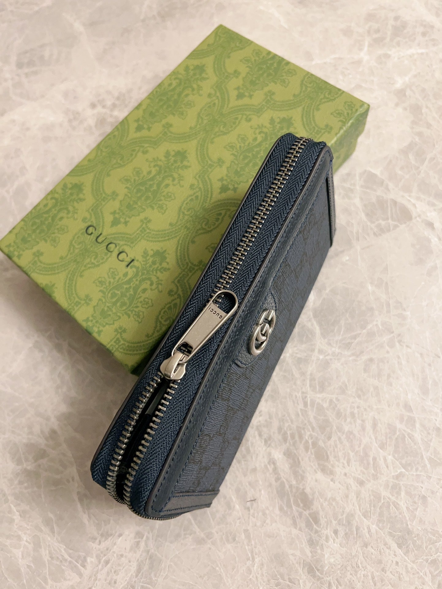 Gucci Ophidia Zip Around Wallet
