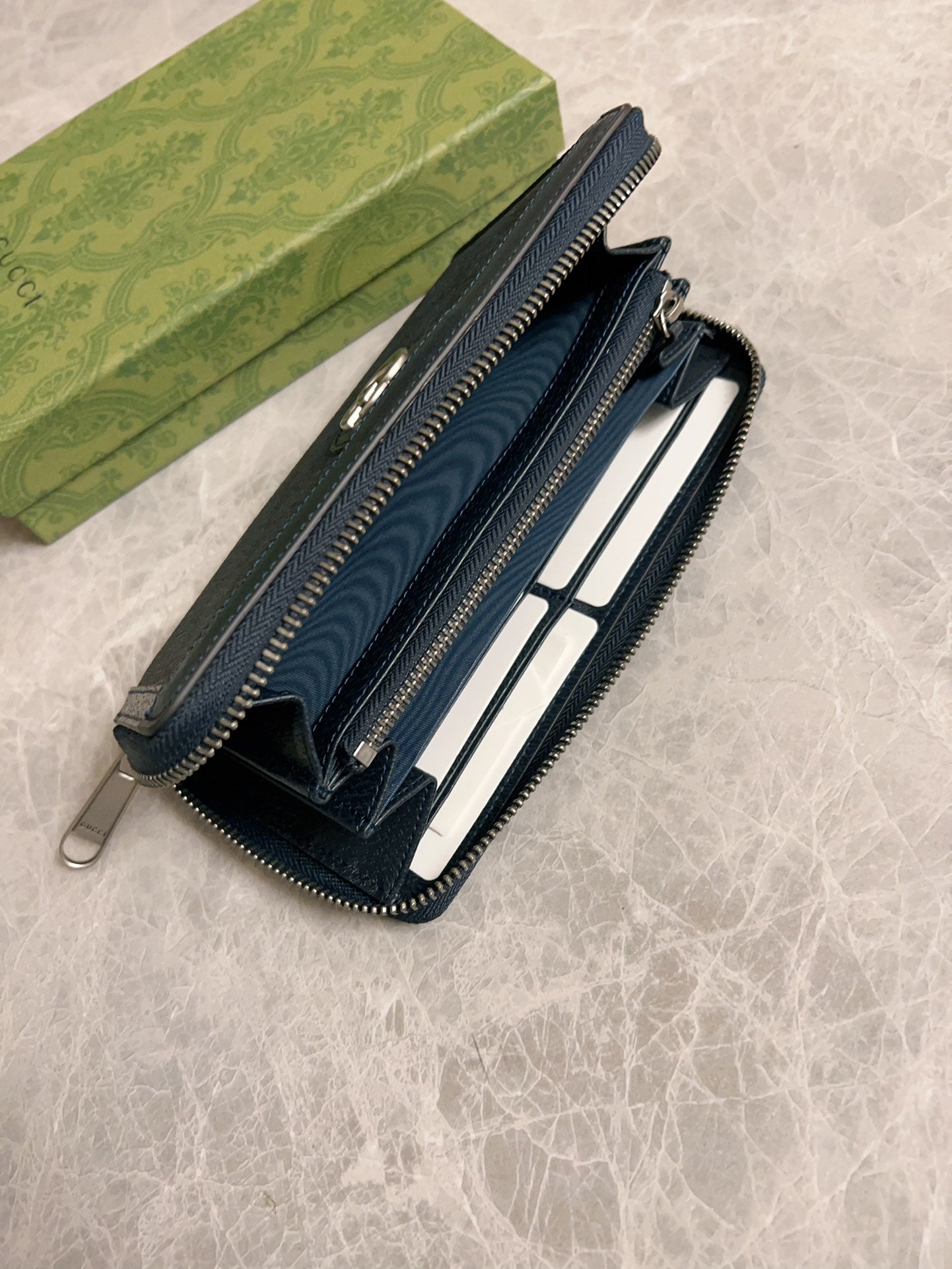 Gucci Ophidia Zip Around Wallet