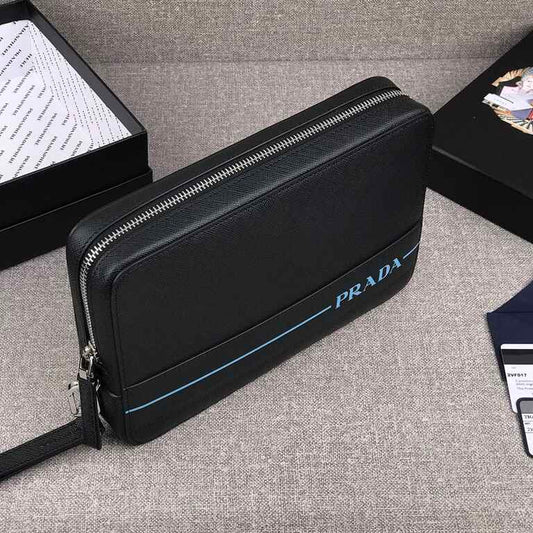 Prada Leather Clutch