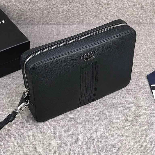 Prada Leather Clutch