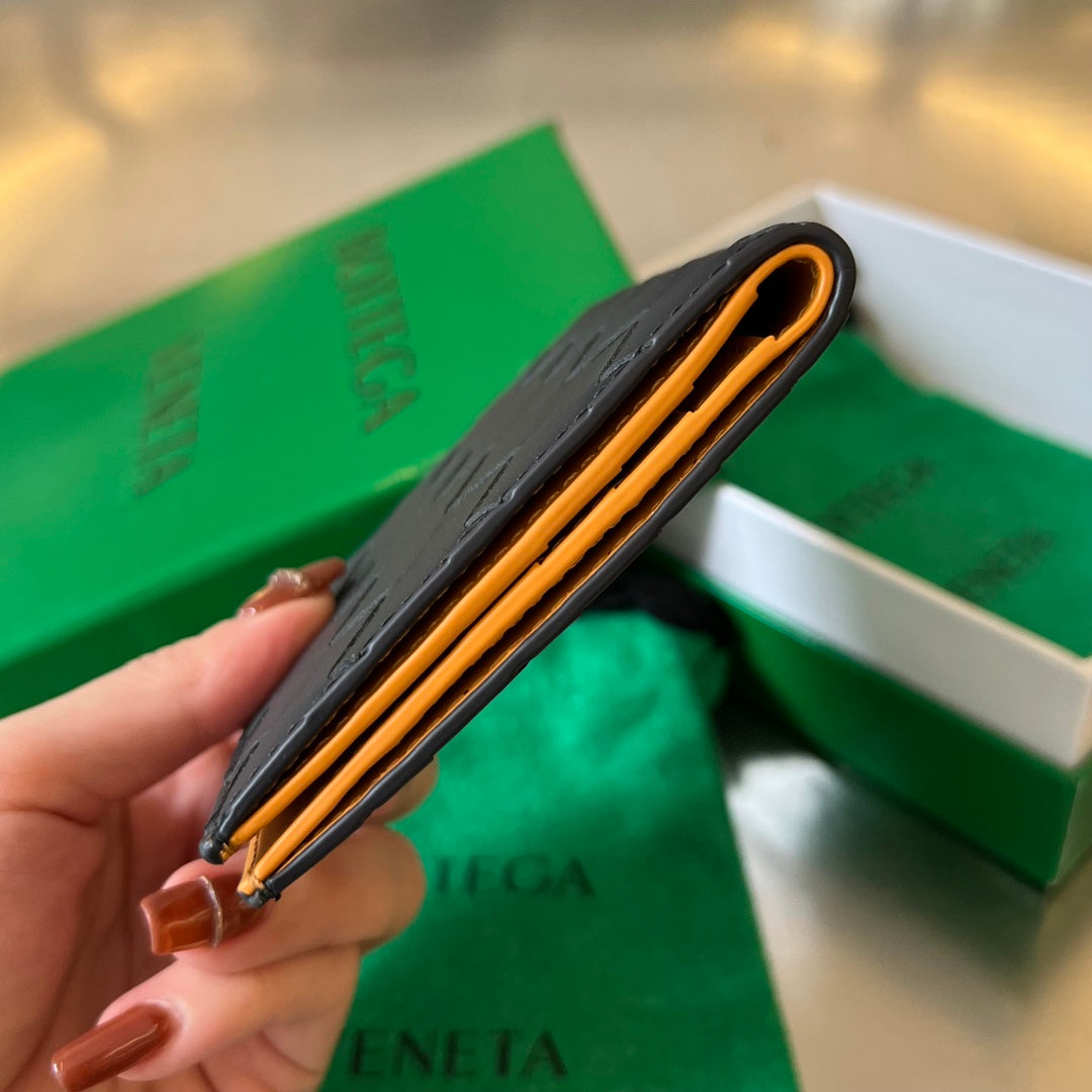 BV Intrecciato Flap Wallet