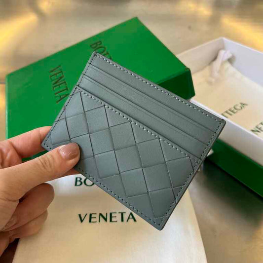 BV Intrecciato Credit Card Case