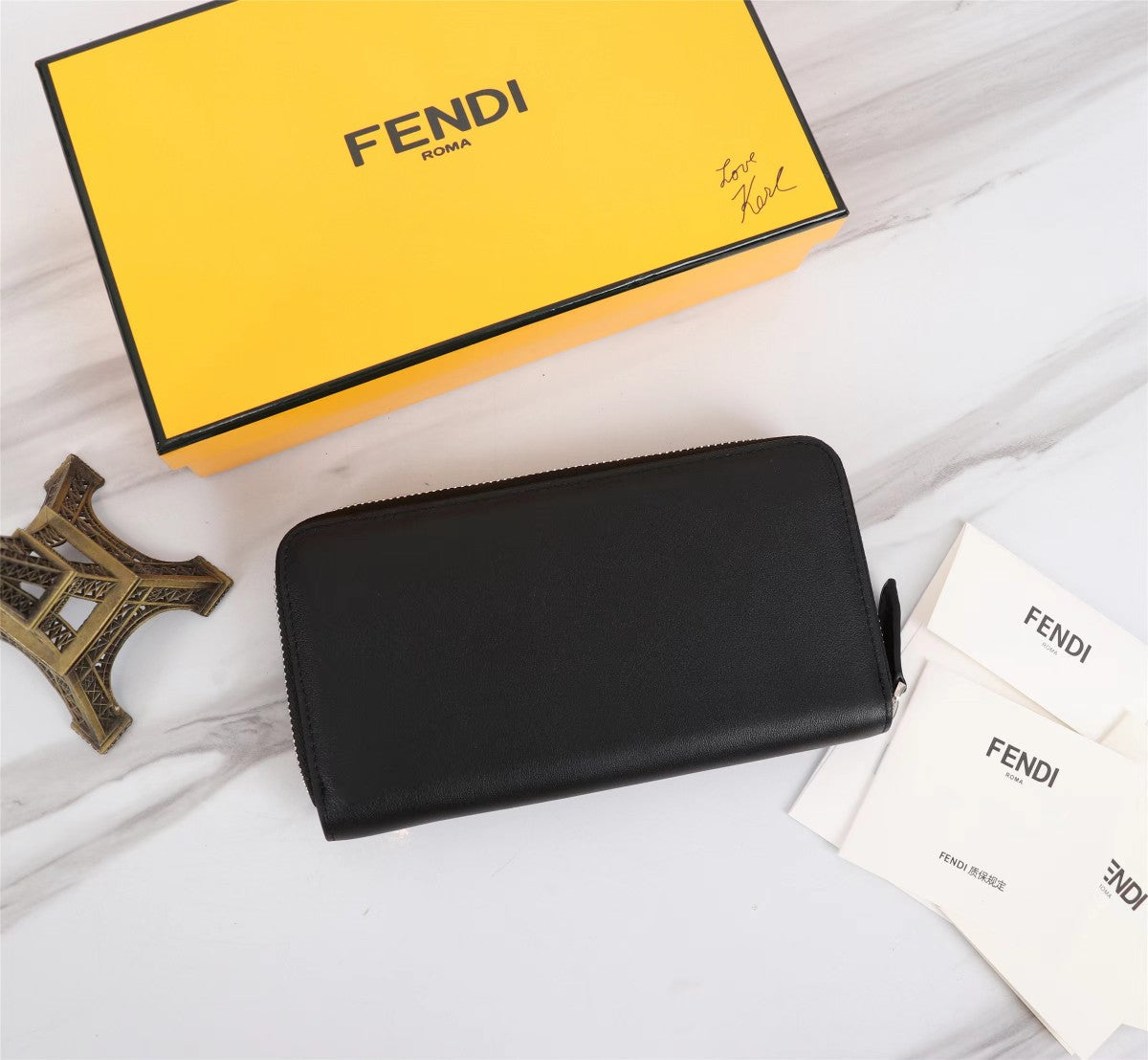 Fendi Zip Around Wallet