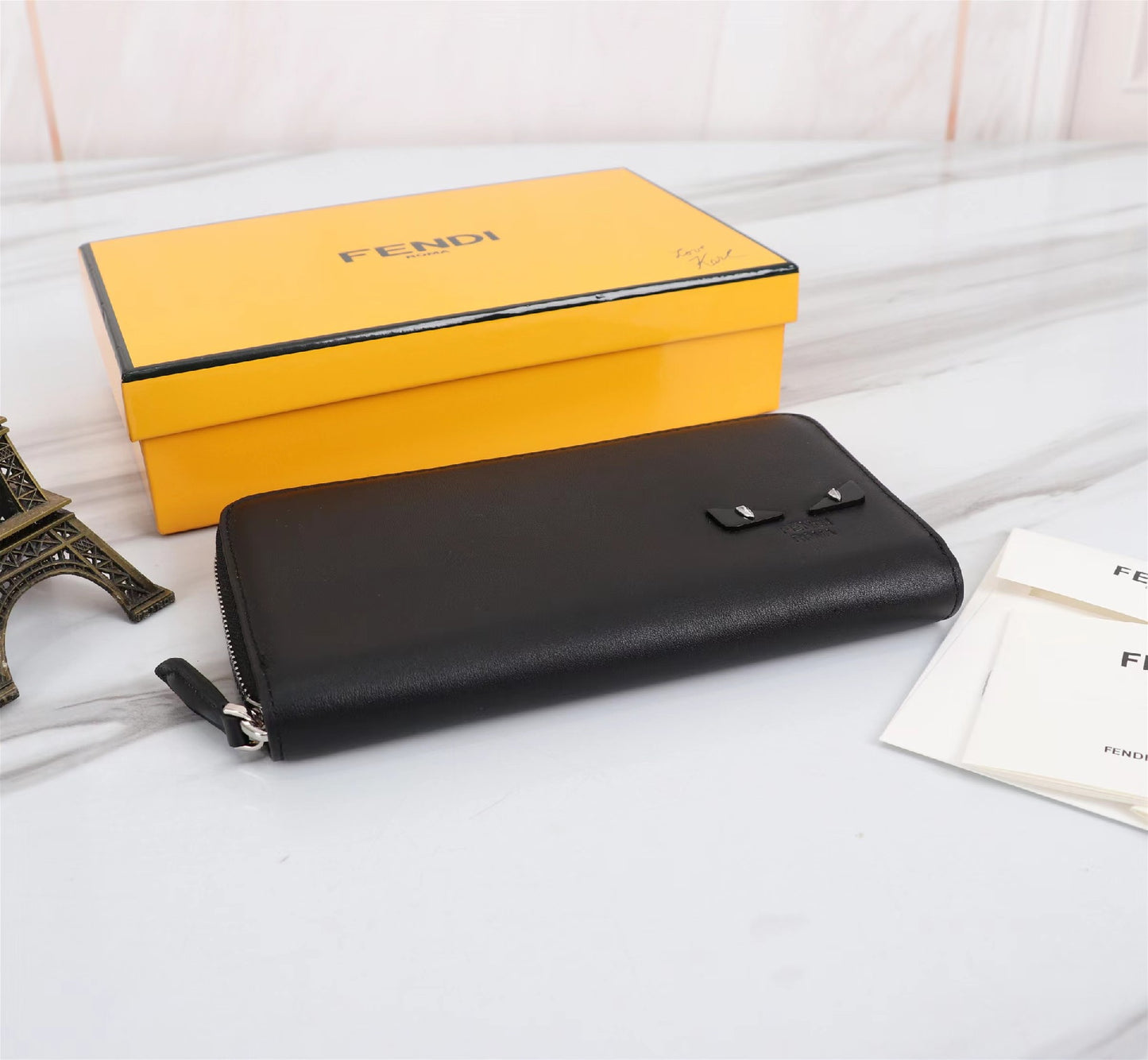 Fendi Zip Around Wallet