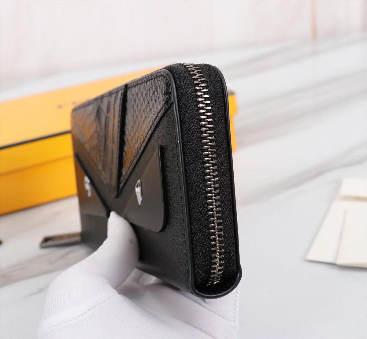 Fendi Zip Around Wallet