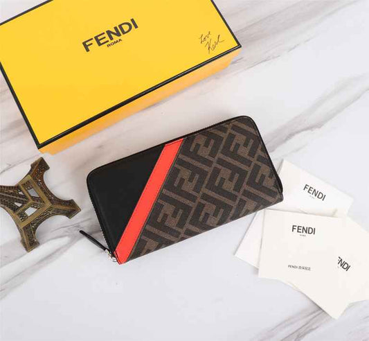 Fendi Zip Around Wallet