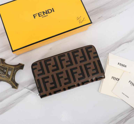 Fendi Zip Around Wallet
