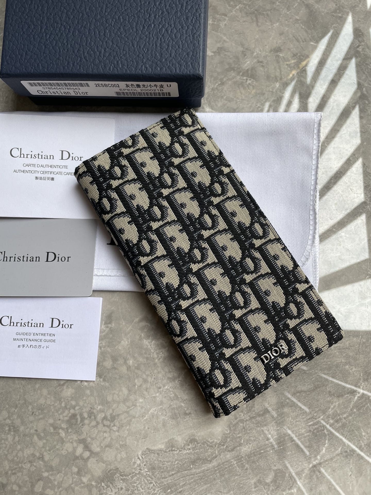 Dior Zipped Long Wallet