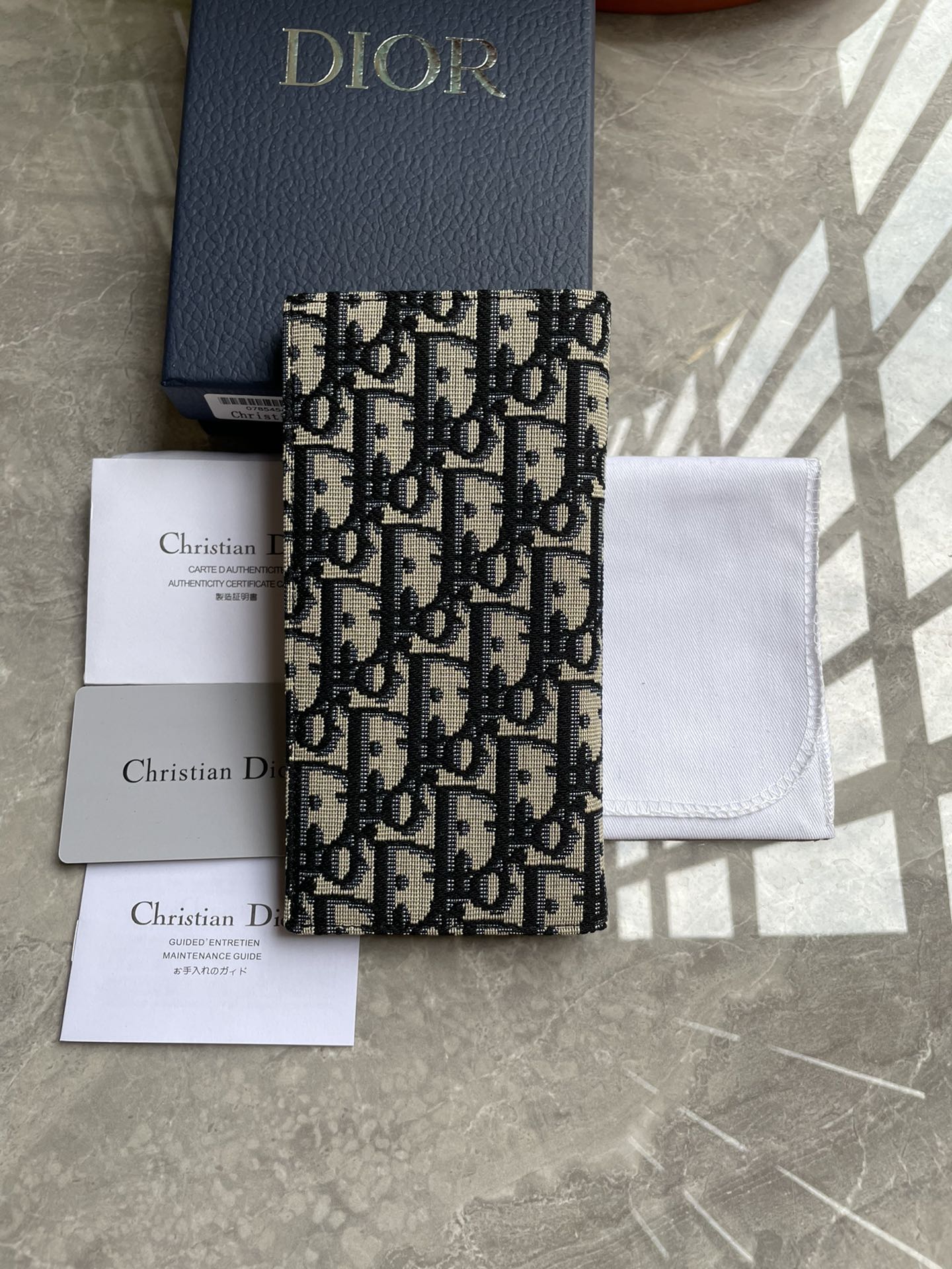 Dior Zipped Long Wallet