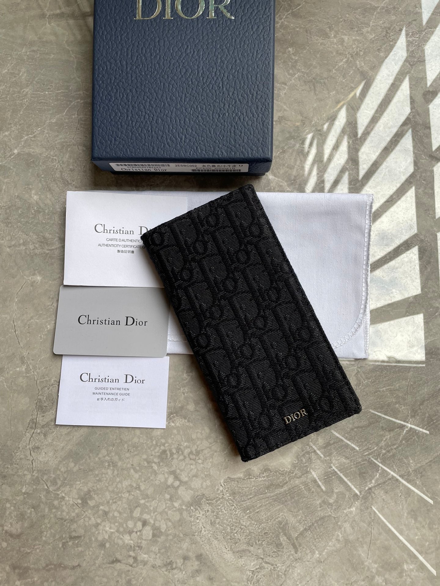 Dior Zipped Long Wallet