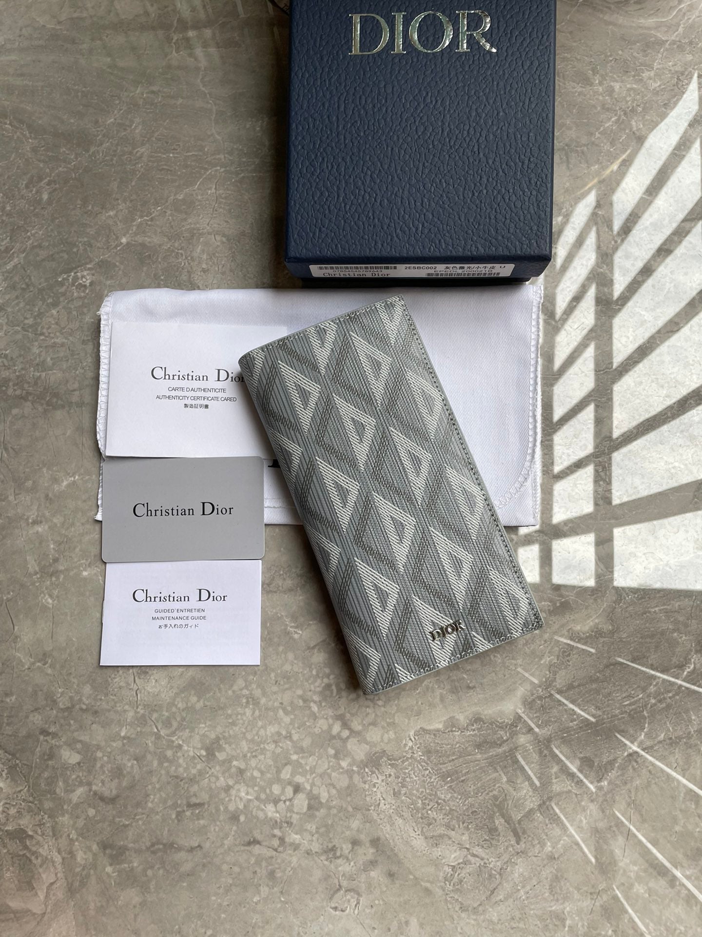 Dior Zipped Long Wallet