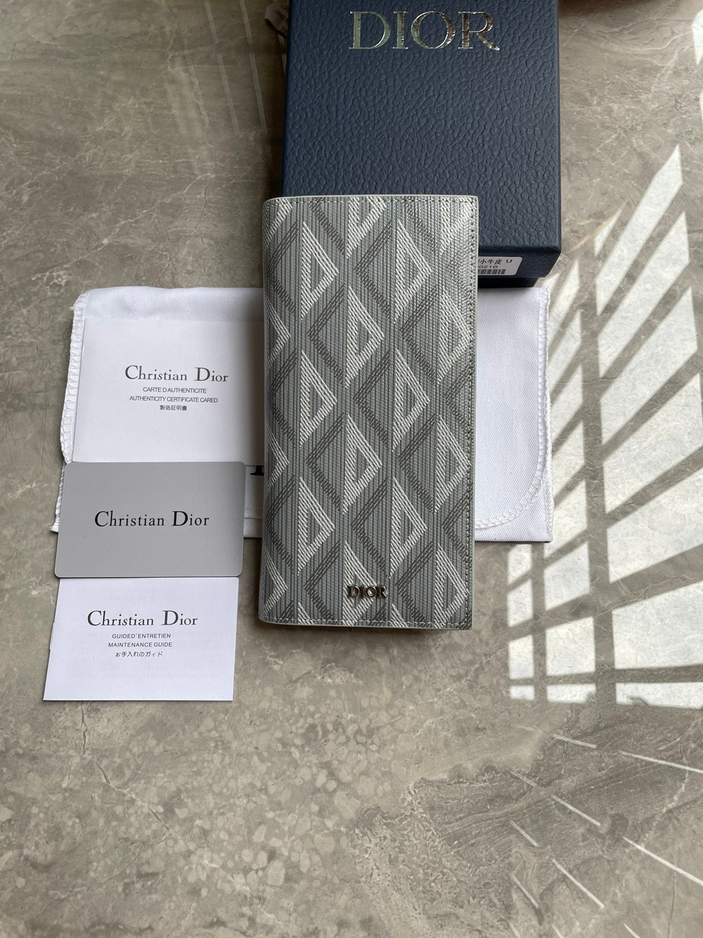Dior Zipped Long Wallet