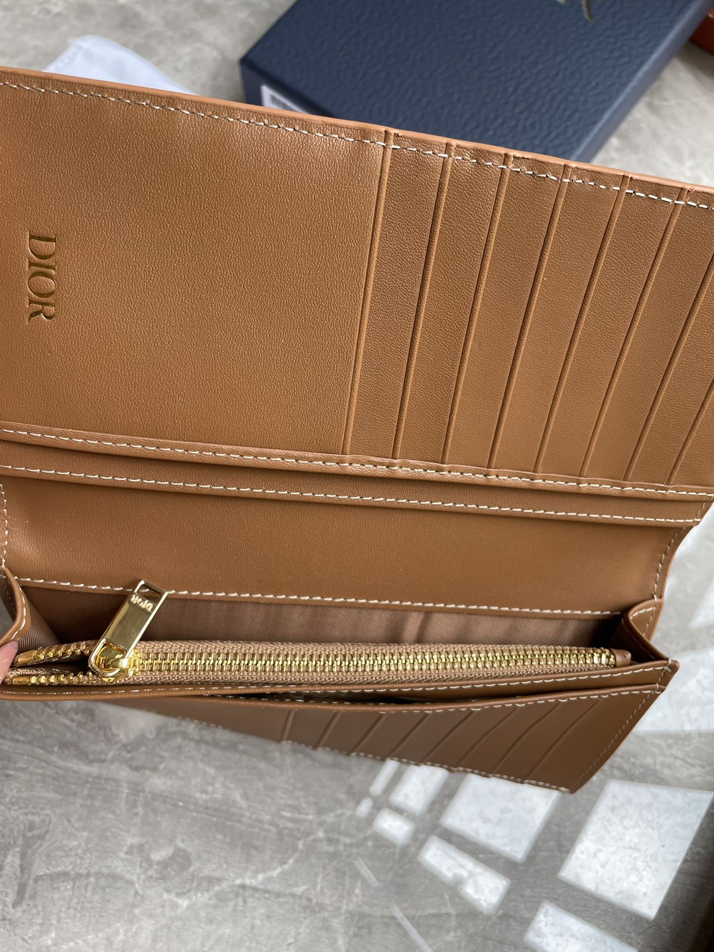Dior Zipped Long Wallet