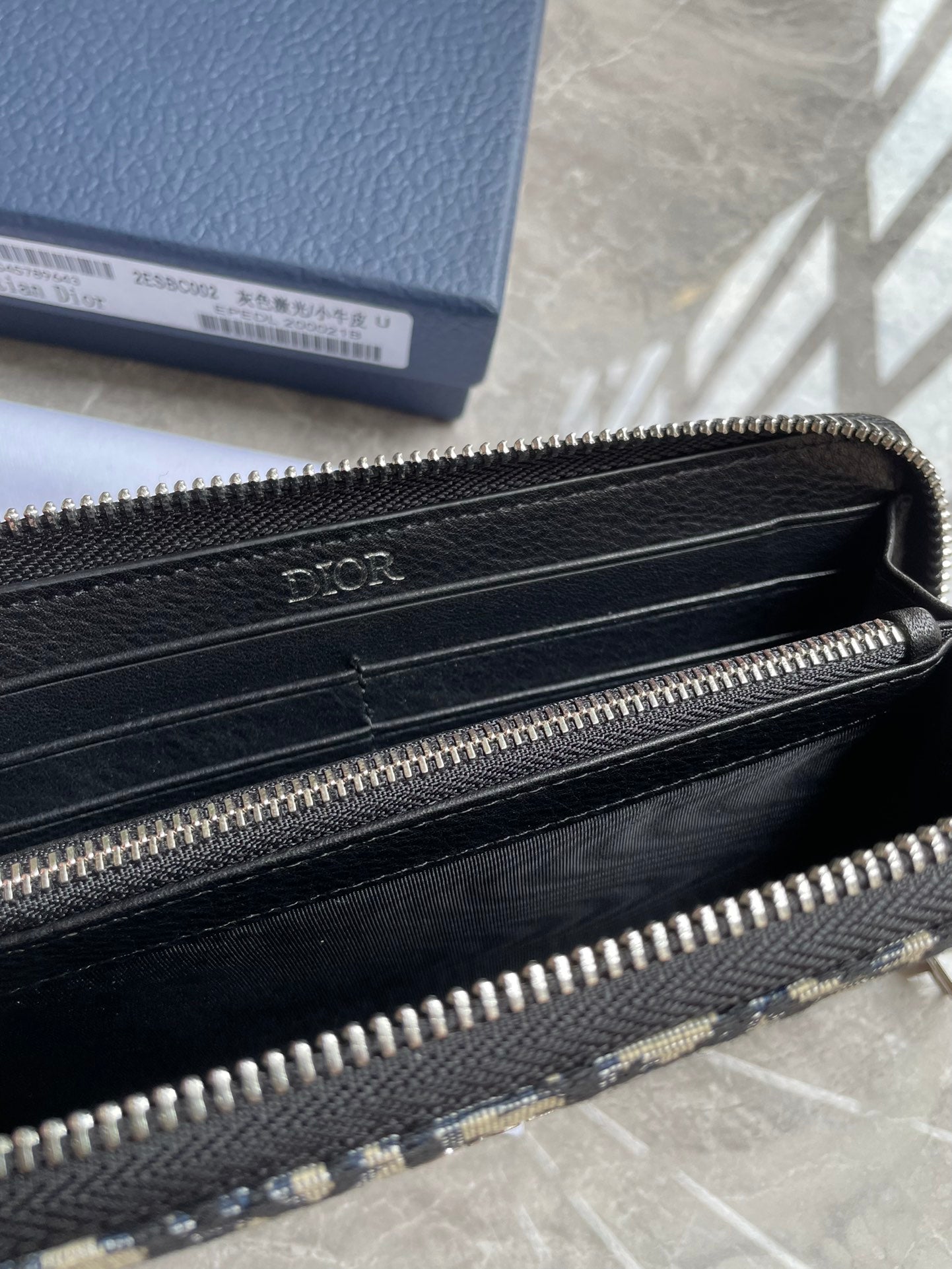 Dior Zipped Long Wallet