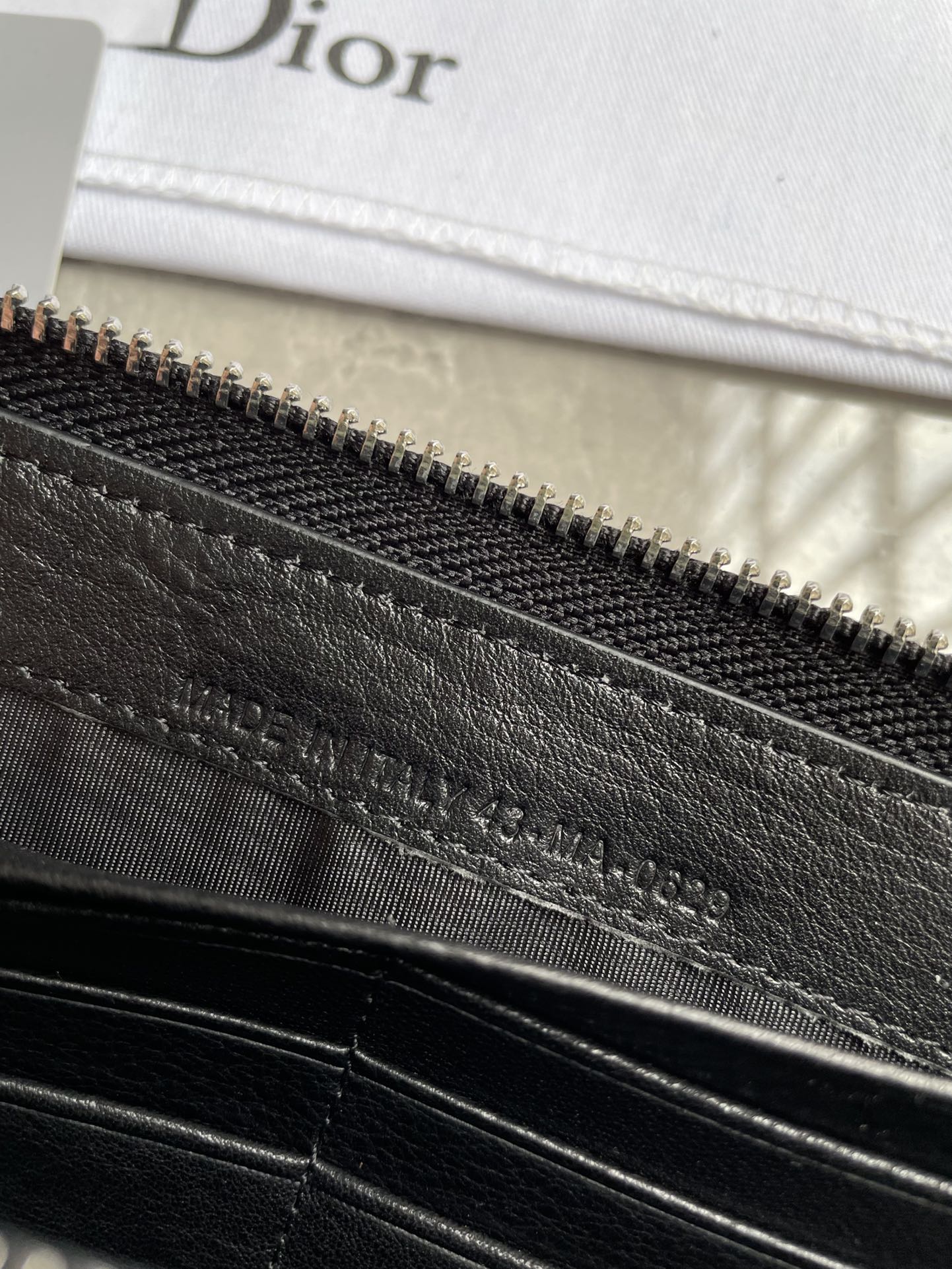 Dior Zipped Long Wallet