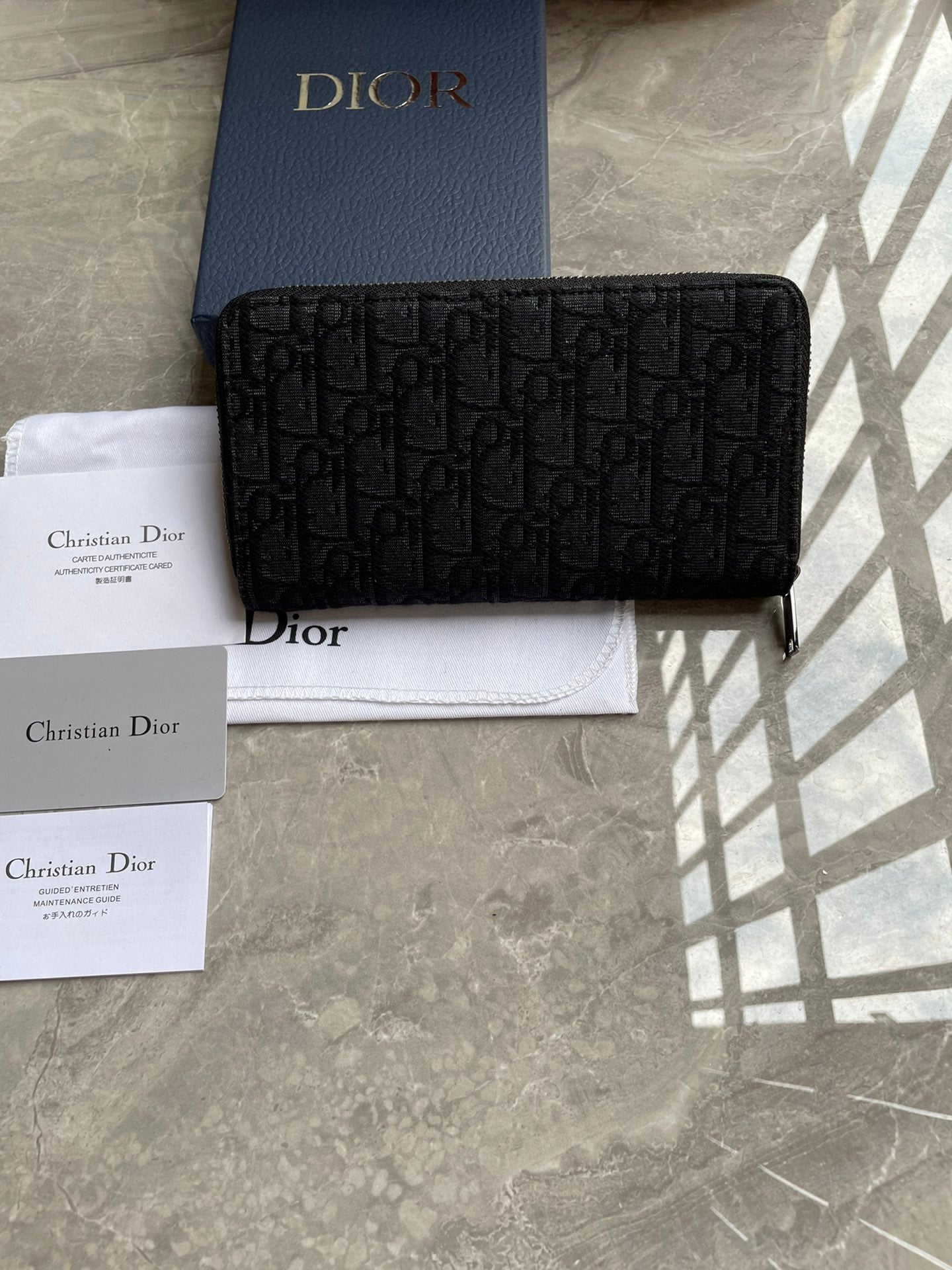 Dior Zipped Long Wallet