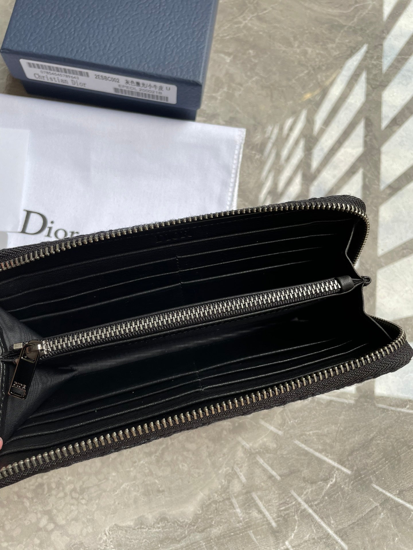 Dior Zipped Long Wallet