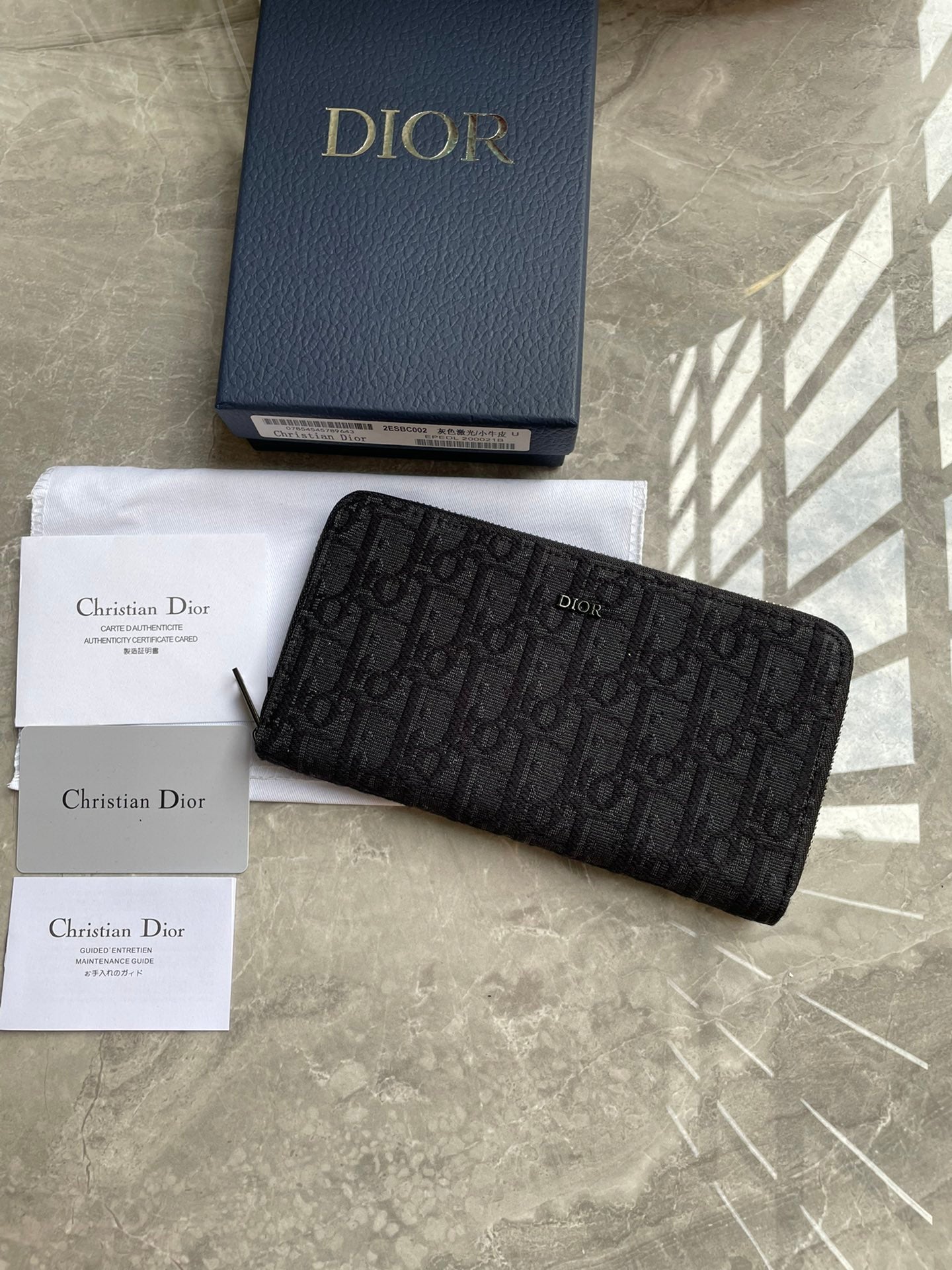 Dior Zipped Long Wallet