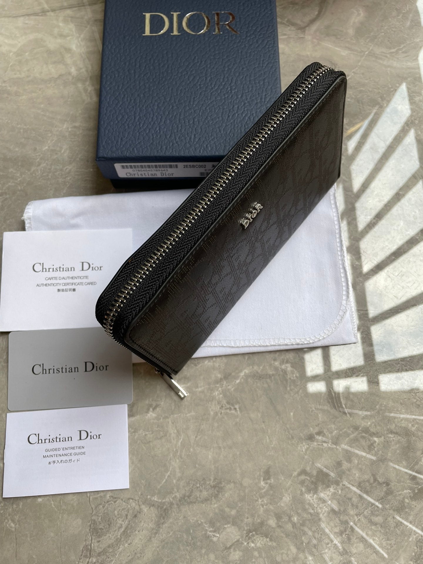 Dior Zipped Long Wallet