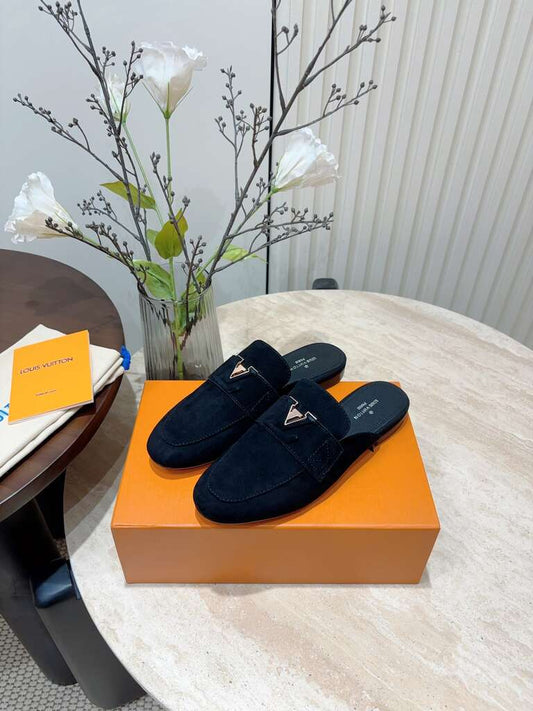Louis Vuitton Open Back Loafers