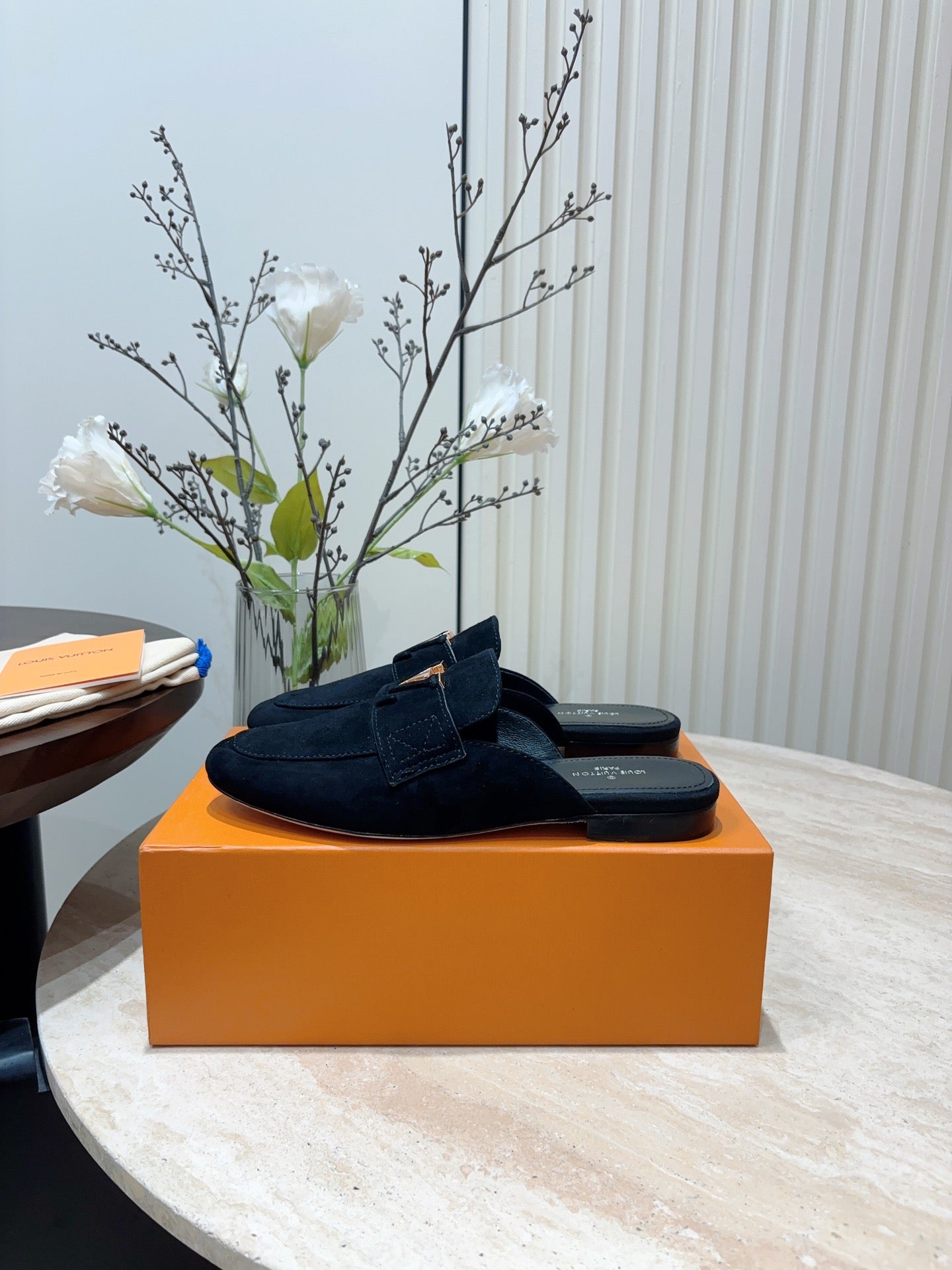 Louis Vuitton Open Back Loafers